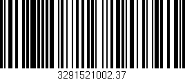 Código de barras (EAN, GTIN, SKU, ISBN): '3291521002.37'