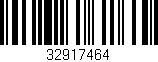 Código de barras (EAN, GTIN, SKU, ISBN): '32917464'