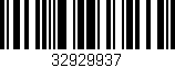Código de barras (EAN, GTIN, SKU, ISBN): '32929937'