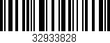 Código de barras (EAN, GTIN, SKU, ISBN): '32933828'
