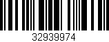 Código de barras (EAN, GTIN, SKU, ISBN): '32939974'