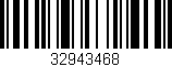 Código de barras (EAN, GTIN, SKU, ISBN): '32943468'