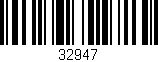 Código de barras (EAN, GTIN, SKU, ISBN): '32947'