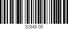 Código de barras (EAN, GTIN, SKU, ISBN): '32948.05'