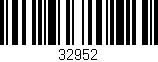 Código de barras (EAN, GTIN, SKU, ISBN): '32952'