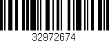 Código de barras (EAN, GTIN, SKU, ISBN): '32972674'