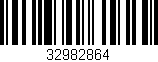 Código de barras (EAN, GTIN, SKU, ISBN): '32982864'