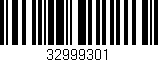Código de barras (EAN, GTIN, SKU, ISBN): '32999301'