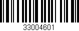Código de barras (EAN, GTIN, SKU, ISBN): '33004601'