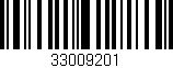 Código de barras (EAN, GTIN, SKU, ISBN): '33009201'