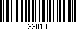 Código de barras (EAN, GTIN, SKU, ISBN): '33019'