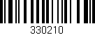 Código de barras (EAN, GTIN, SKU, ISBN): '330210'