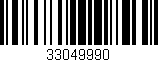 Código de barras (EAN, GTIN, SKU, ISBN): '33049990'