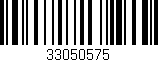 Código de barras (EAN, GTIN, SKU, ISBN): '33050575'