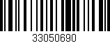 Código de barras (EAN, GTIN, SKU, ISBN): '33050690'