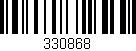 Código de barras (EAN, GTIN, SKU, ISBN): '330868'