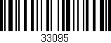 Código de barras (EAN, GTIN, SKU, ISBN): '33095'