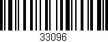 Código de barras (EAN, GTIN, SKU, ISBN): '33096'