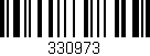 Código de barras (EAN, GTIN, SKU, ISBN): '330973'