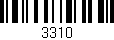 Código de barras (EAN, GTIN, SKU, ISBN): '3310'