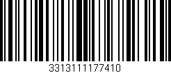 Código de barras (EAN, GTIN, SKU, ISBN): '3313111177410'