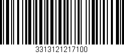 Código de barras (EAN, GTIN, SKU, ISBN): '3313121217100'