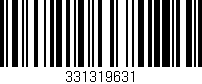 Código de barras (EAN, GTIN, SKU, ISBN): '331319631'