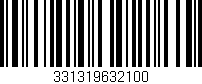 Código de barras (EAN, GTIN, SKU, ISBN): '331319632100'