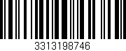 Código de barras (EAN, GTIN, SKU, ISBN): '3313198746'
