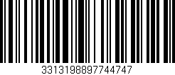 Código de barras (EAN, GTIN, SKU, ISBN): '3313198897744747'