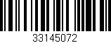 Código de barras (EAN, GTIN, SKU, ISBN): '33145072'