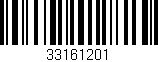 Código de barras (EAN, GTIN, SKU, ISBN): '33161201'