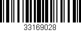 Código de barras (EAN, GTIN, SKU, ISBN): '33169028'