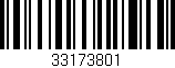 Código de barras (EAN, GTIN, SKU, ISBN): '33173801'