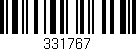 Código de barras (EAN, GTIN, SKU, ISBN): '331767'