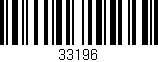 Código de barras (EAN, GTIN, SKU, ISBN): '33196'