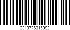 Código de barras (EAN, GTIN, SKU, ISBN): '3319776316992'