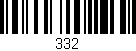 Código de barras (EAN, GTIN, SKU, ISBN): '332'