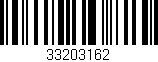 Código de barras (EAN, GTIN, SKU, ISBN): '33203162'