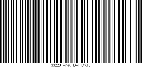 Código de barras (EAN, GTIN, SKU, ISBN): '33223_Pneu_Deli_DX10'