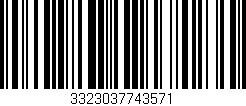 Código de barras (EAN, GTIN, SKU, ISBN): '3323037743571'