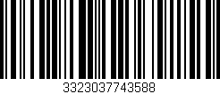 Código de barras (EAN, GTIN, SKU, ISBN): '3323037743588'