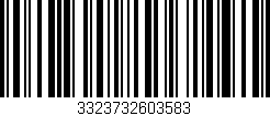 Código de barras (EAN, GTIN, SKU, ISBN): '3323732603583'