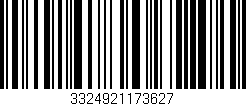 Código de barras (EAN, GTIN, SKU, ISBN): '3324921173627'