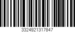 Código de barras (EAN, GTIN, SKU, ISBN): '3324921317847'