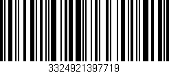Código de barras (EAN, GTIN, SKU, ISBN): '3324921397719'
