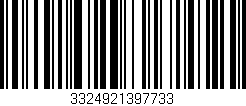 Código de barras (EAN, GTIN, SKU, ISBN): '3324921397733'