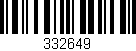 Código de barras (EAN, GTIN, SKU, ISBN): '332649'