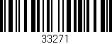 Código de barras (EAN, GTIN, SKU, ISBN): '33271'