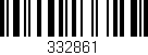 Código de barras (EAN, GTIN, SKU, ISBN): '332861'